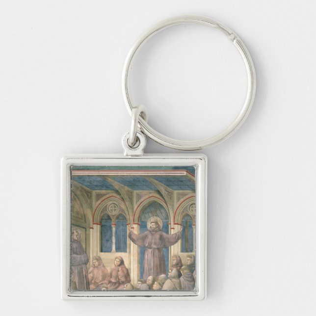 The Apparition at the Chapter House at Arles Key Ring (Front)