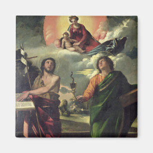 The Apparition of the Virgin to the Saints John th Magnet