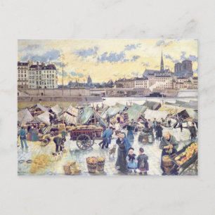 The Apple Market Postcard