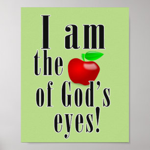 The apple of god's eyes poster