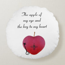 The apple of my eye and the key to my heart