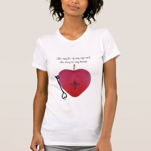 The apple of my eye and the key to my heart T-Shirt