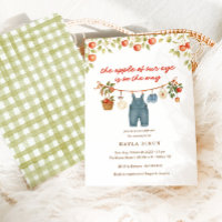 The Apple of our Eye Autumn Fall Baby Shower