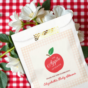 The Apple Of Our Eye Baby Shower Favour Bags
