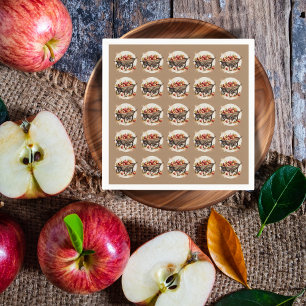 The Apple Of Our Eye Baby Shower Napkin