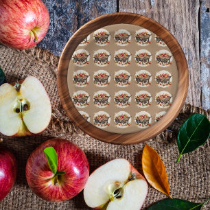 The Apple Of Our Eye Baby Shower Paper Plate