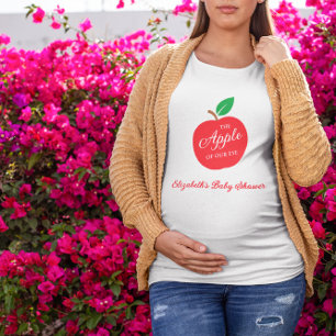 The Apple Of Our Eye Baby Shower T-Shirt