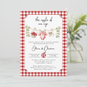 The Apple of Our Eye Couples Shower Invitation