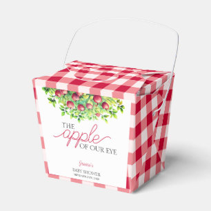 The Apple of Our Eye Thanksgiving Baby Shower Favour Box