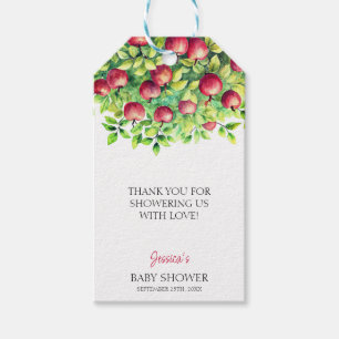 The Apple of Our Eye Thanksgiving Baby Shower Gift Tags