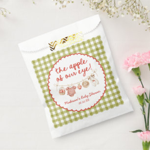 The Apple Of Our Eye Whimsical Fall Baby Shower Favour Bags