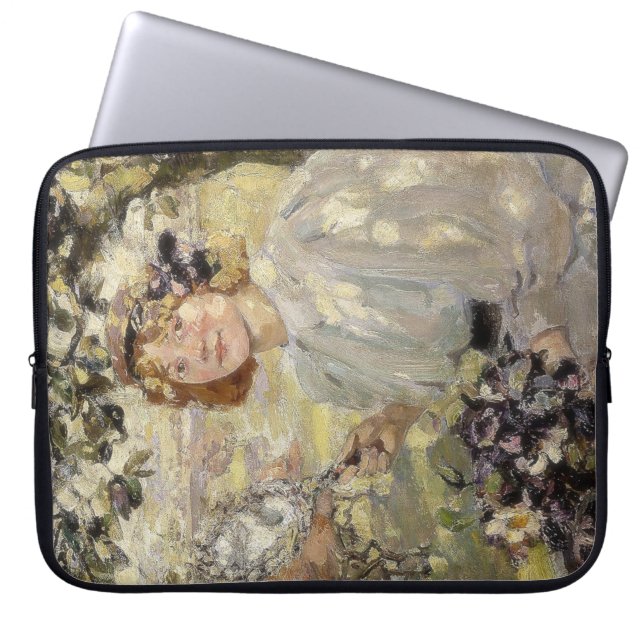 The Apple Tree (by Bessie MacNicol) Laptop Sleeve (Front)