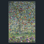 The Apple Tree (by Gustav Klimt) Stationery<br><div class="desc">This design features artwork by Gustav Klimt (1862–1918), who was an Austrian symbolist painter and one of the most prominent members of the Vienna Secession movement. The painting featured in this design shows a beautiful apple tree bearing fruit, bright red apples hanging from its boughs. The image is painted with...</div>
