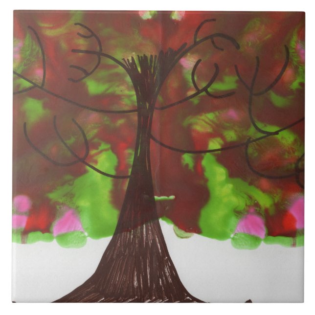 The Apple Tree Tile (Front)