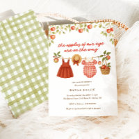 The Apples of our Eye Twin Girls Fall Baby Shower