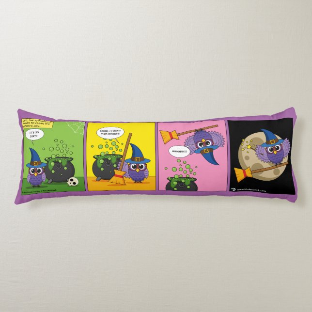 The Apprentice Wizard - Cleaning Body Cushion (Front)