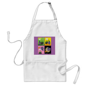 The Apprentice Wizard - Cleaning Comic Standard Apron
