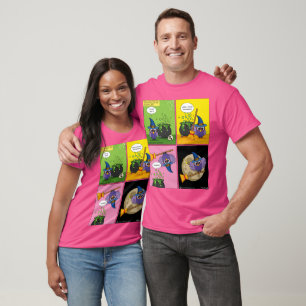 The Apprentice Wizard - Cleaning Comic T-Shirt