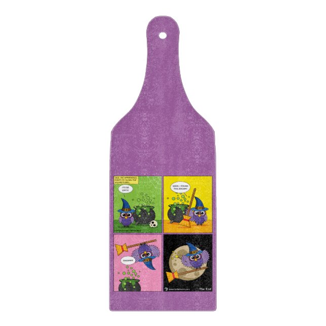 The Apprentice Wizard - Cleaning Cutting Board (Front)
