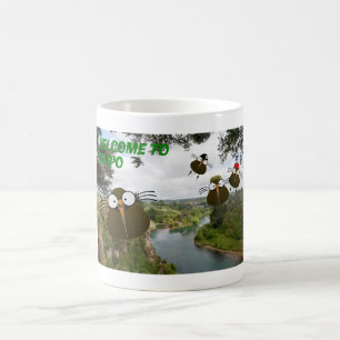 The Apteryx Clan bid you welcome to Taupo Coffee Mug