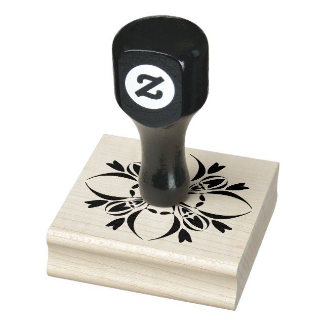 the aquabloom rubber stamp  (Stamp)