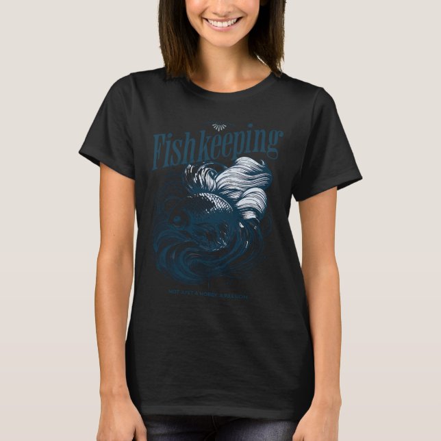 The Aquarium Cat T-Shirt (Front)