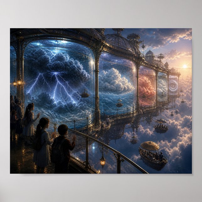 The Aquarium for Clouds Poster (Front)
