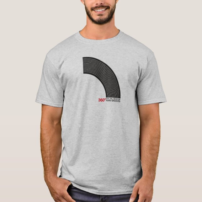 The Arc of Vinyl T-Shirt (Front)