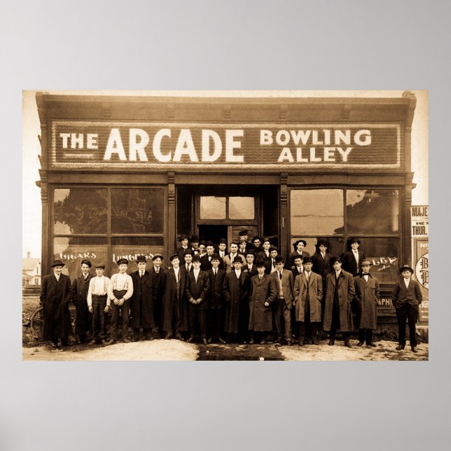 The Arcade Bowling Alley Poster (Front)