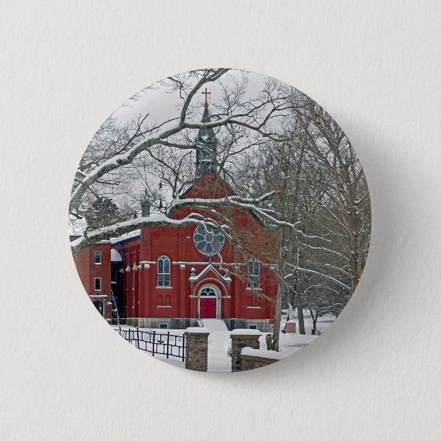 The Arcadia Academy 6 Cm Round Badge (Front)