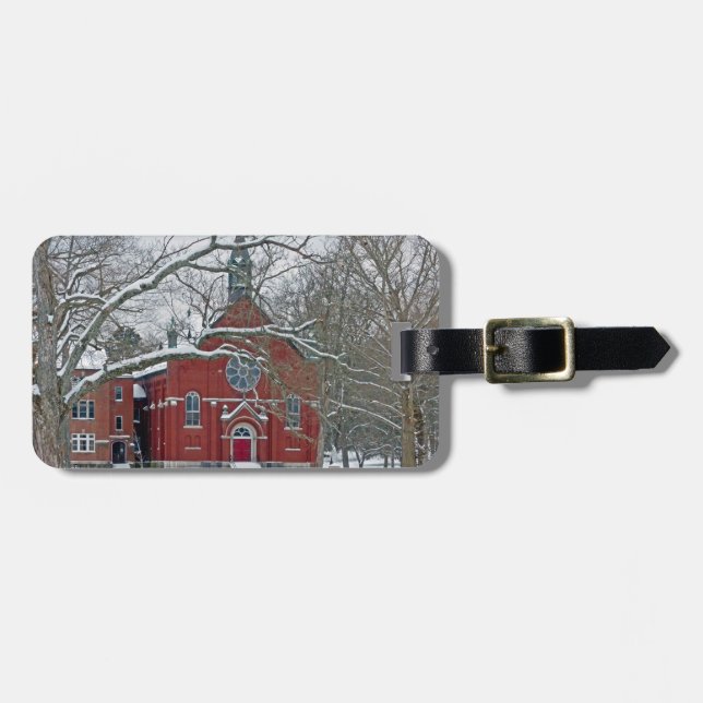 The Arcadia Academy Luggage Tag (Front Horizontal)
