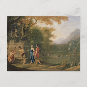 The Arcadian Shepherds Postcard