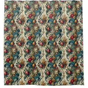 The Arcane Anarchy – Gothic Baroque Shower Curtain