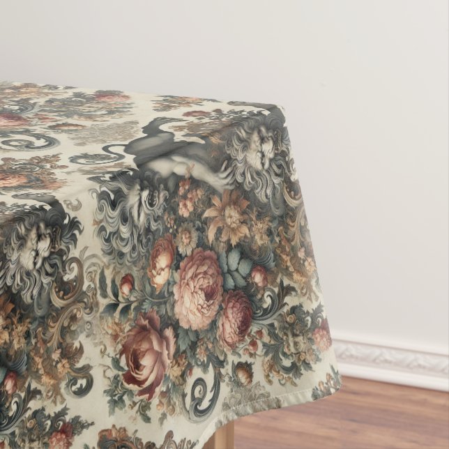 The Arcane Apex – Gothic Medium Print Tablecloth (In Situ)