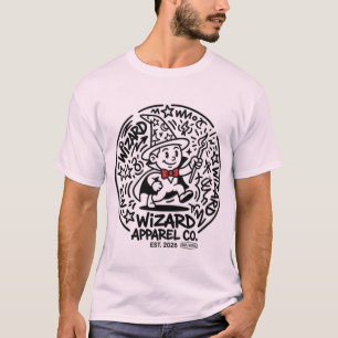 The Arcane Street: Haring x BAPE Inspired Wizard T T-Shirt