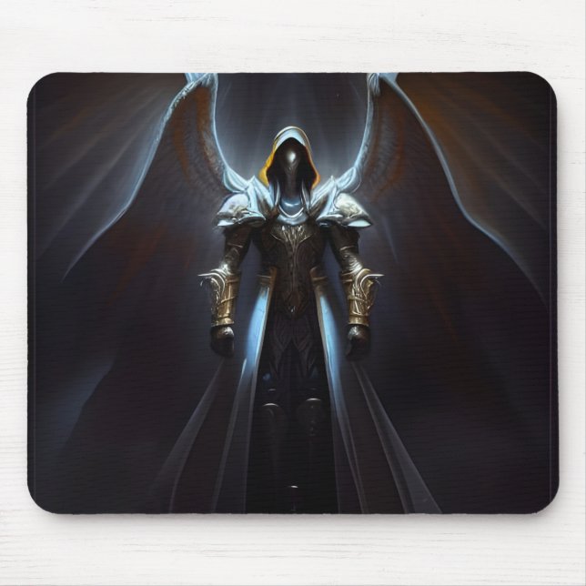 The Arch Angel Uriel Mouse Pad (Front)