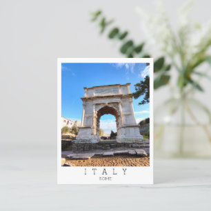 The Arch of Titus , Rome, Italy Postcard