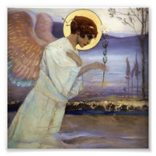 “The Archangel Gabriel ” by Mikhail Nesterov Photo Print