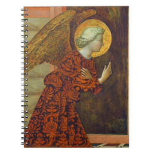 The Archangel Gabriel, c. 1430 (tempera on panel) Spiral Notebook