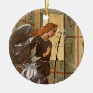 The Archangel Gabriel, from The Annunciation dipty Ceramic Tree Decoration