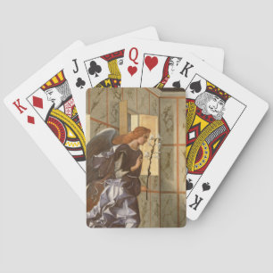 The Archangel Gabriel, from The Annunciation dipty Playing Cards