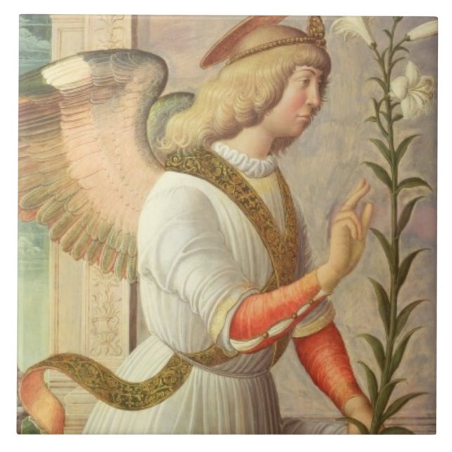 The Archangel Gabriel (panel) Tile (Front)