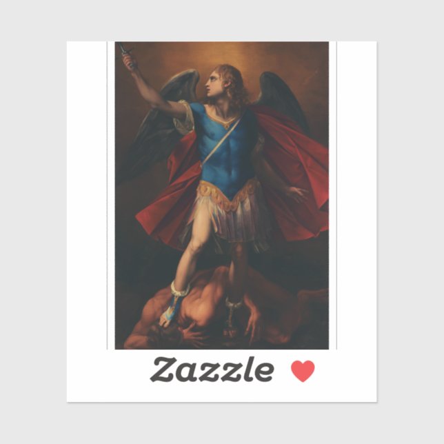 The Archangel Michael by Cavaliere d'Arpino (Sheet)