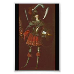 The Archangel Michael by Francisco de Zurbarán Photo Print