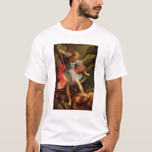 The Archangel Michael defeating Satan T-Shirt
