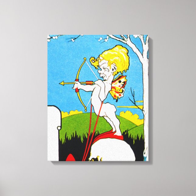 The Archer Canvas Print (Front)