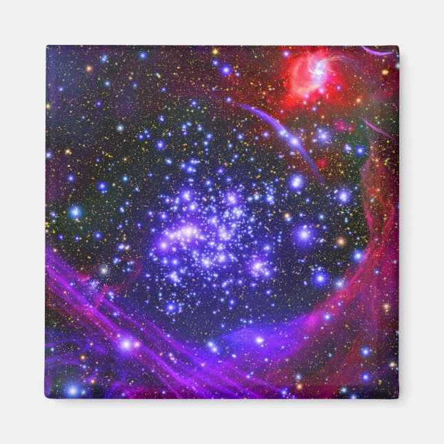 The Arches star cluster deep inside the hub Magnet (Front)