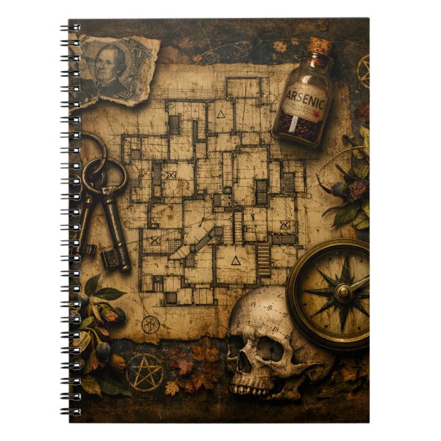 The Architect of Death: H.H. Holmes Murder Castle  Notebook (Front)