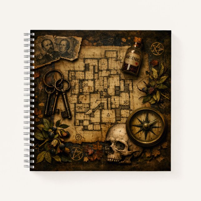 The Architect of Death: H.H. Holmes Murder Castle  Notebook (Front)
