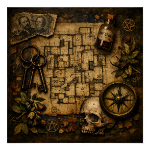 The Architect of Death: H.H. Holmes Murder Castle Poster